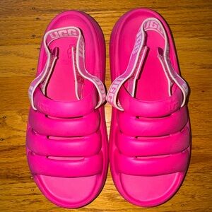 UGG Vibrant Pink Women's Sandals